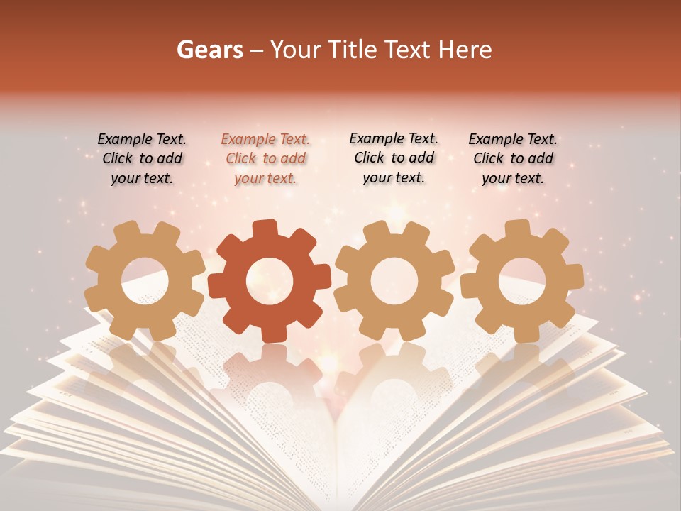 Dream Reading Open PowerPoint Template