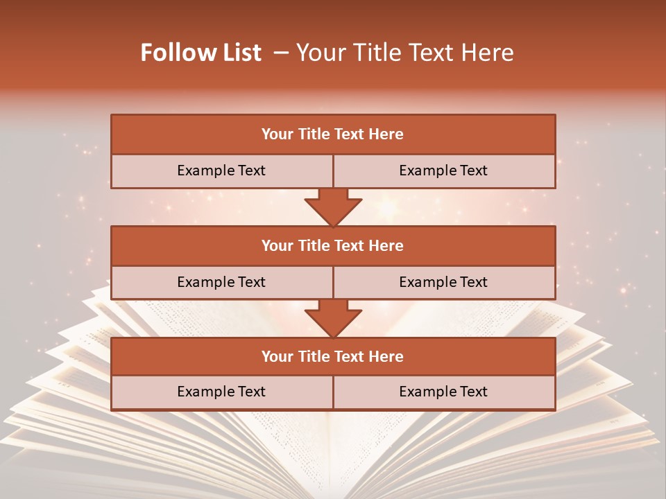 Dream Reading Open PowerPoint Template