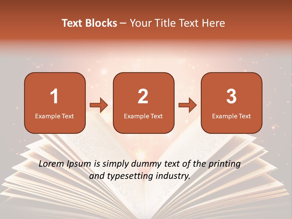 Dream Reading Open PowerPoint Template