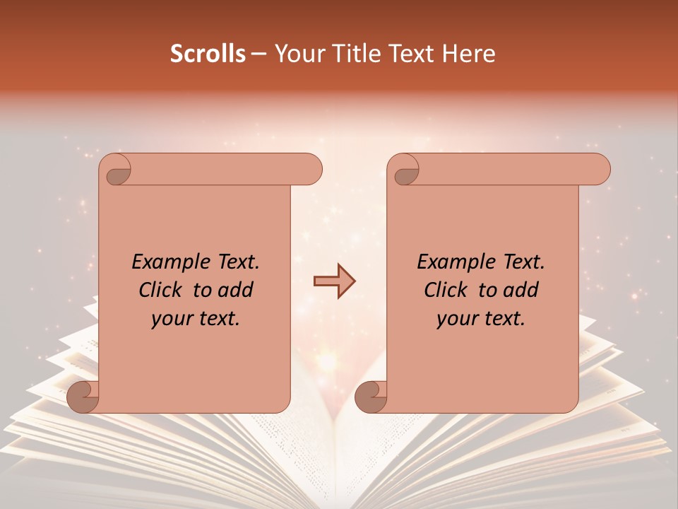 Dream Reading Open PowerPoint Template