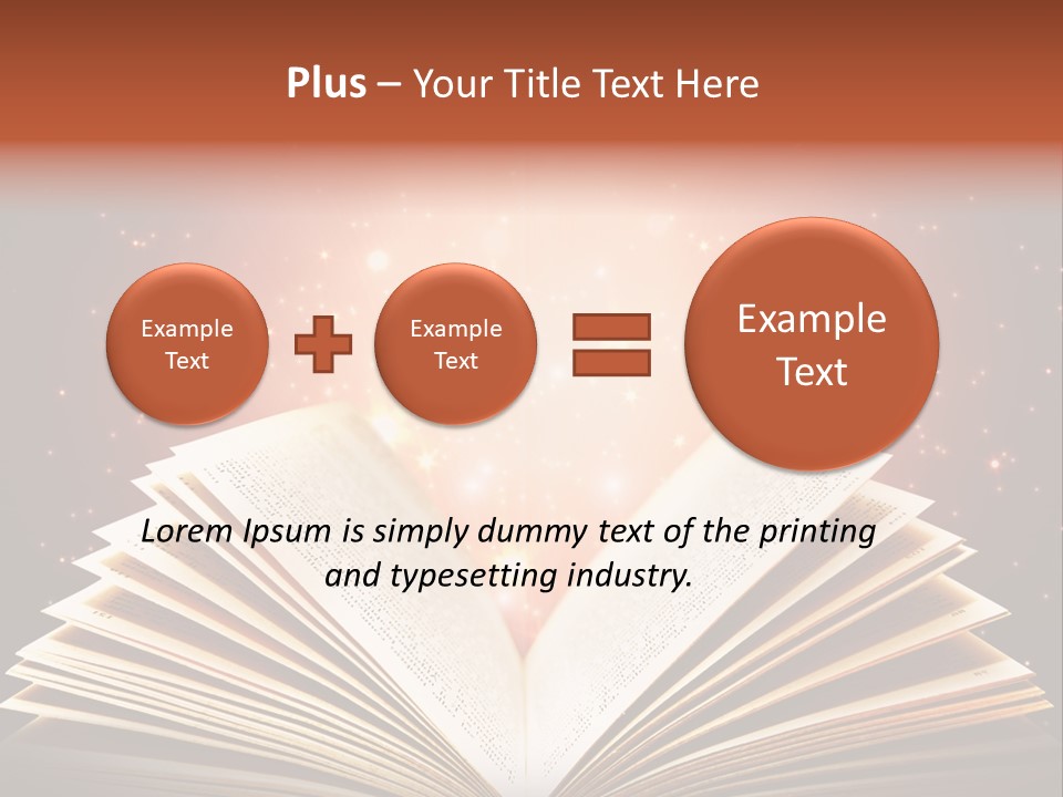 Dream Reading Open PowerPoint Template