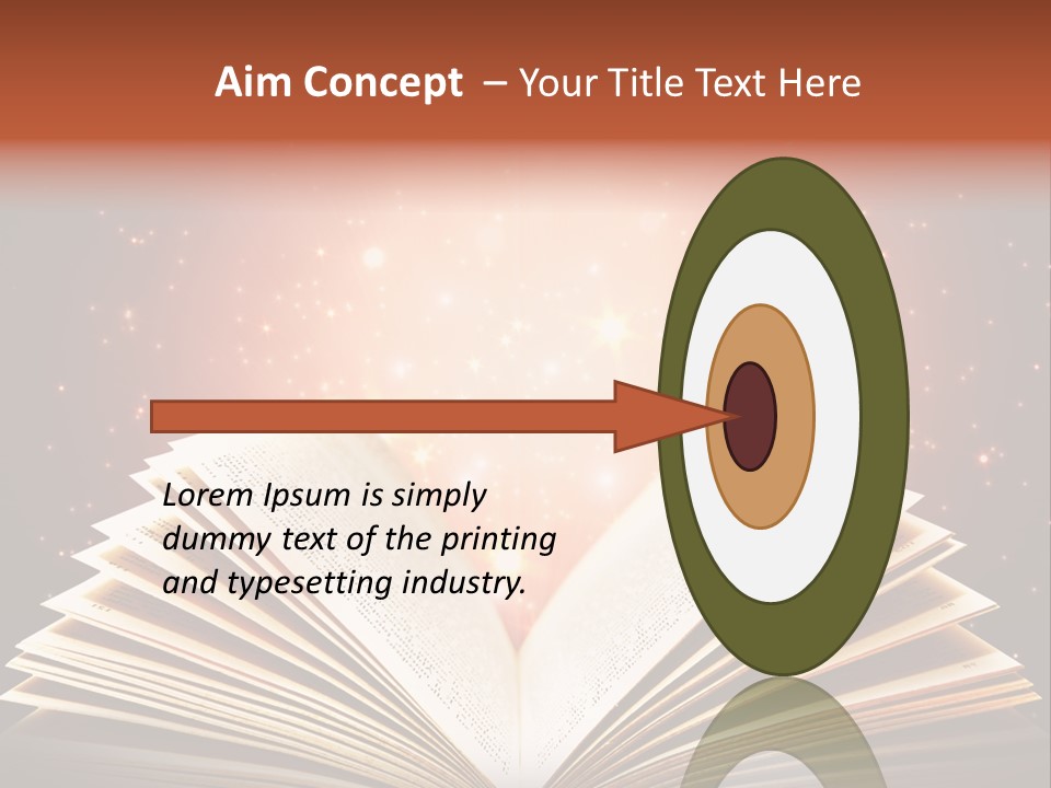 Dream Reading Open PowerPoint Template