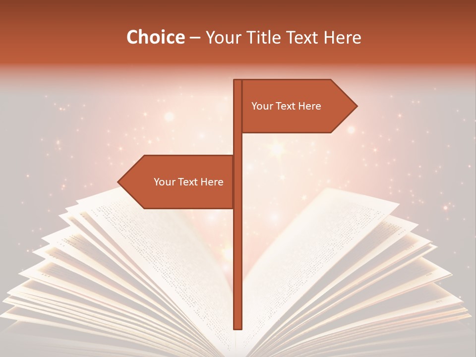 Dream Reading Open PowerPoint Template