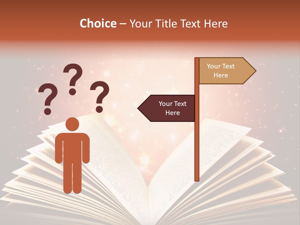 Dream Reading Open PowerPoint Template