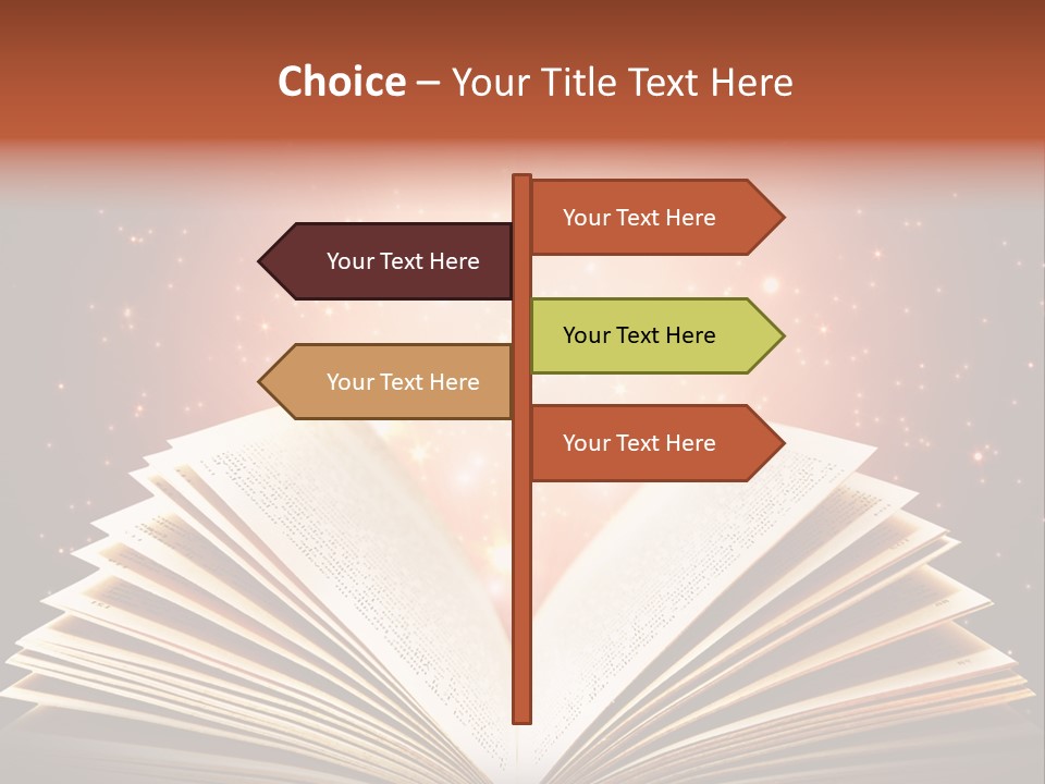 Dream Reading Open PowerPoint Template