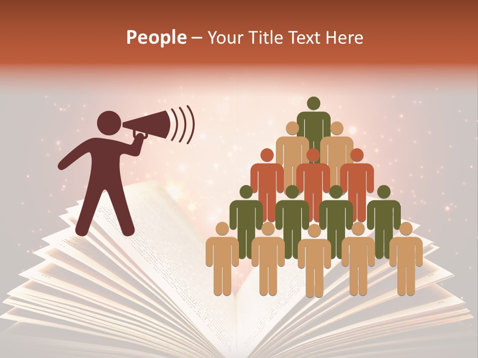 Dream Reading Open PowerPoint Template