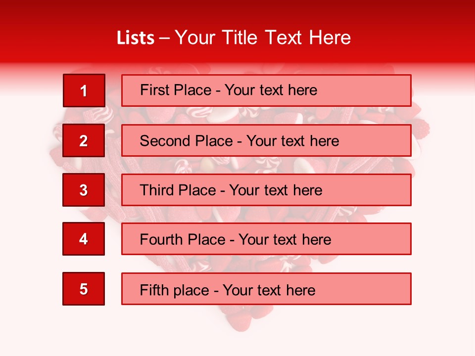 Valentin Valentine Delicious PowerPoint Template