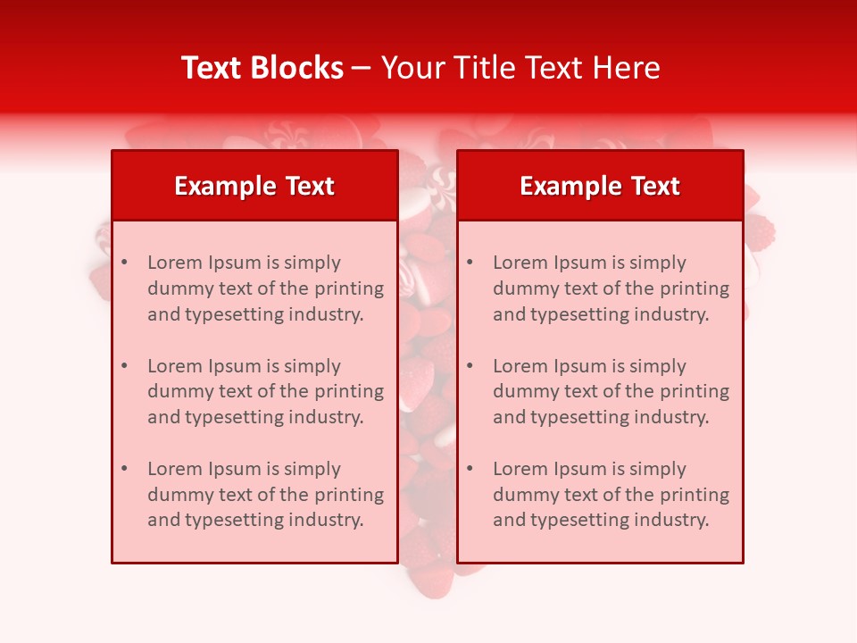 Valentin Valentine Delicious PowerPoint Template