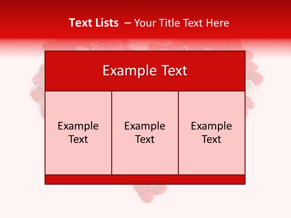 Valentin Valentine Delicious PowerPoint Template