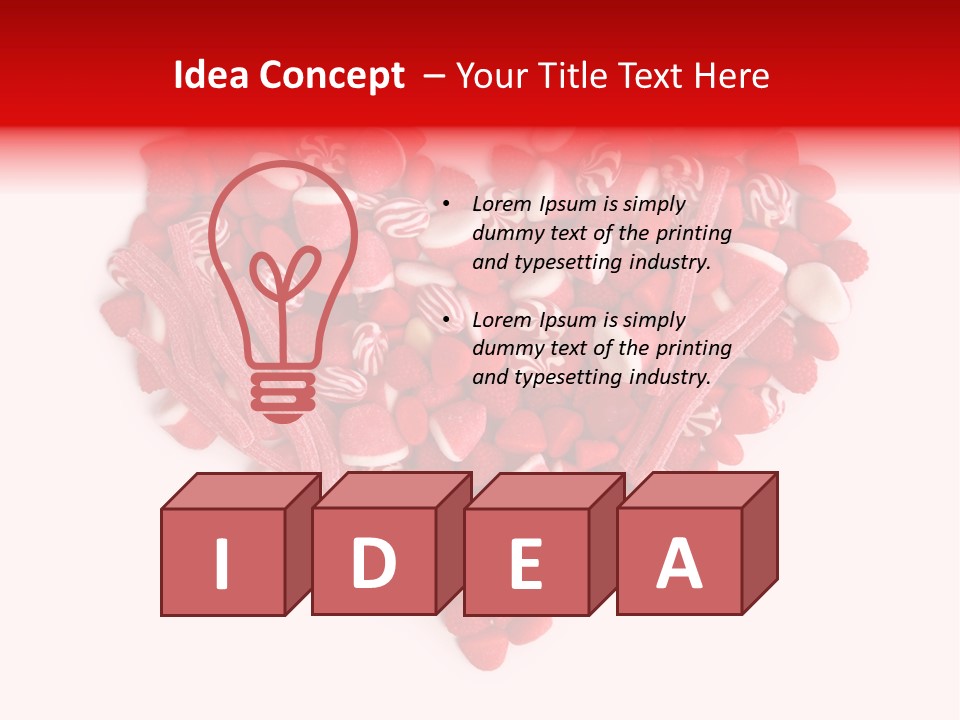 Valentin Valentine Delicious PowerPoint Template