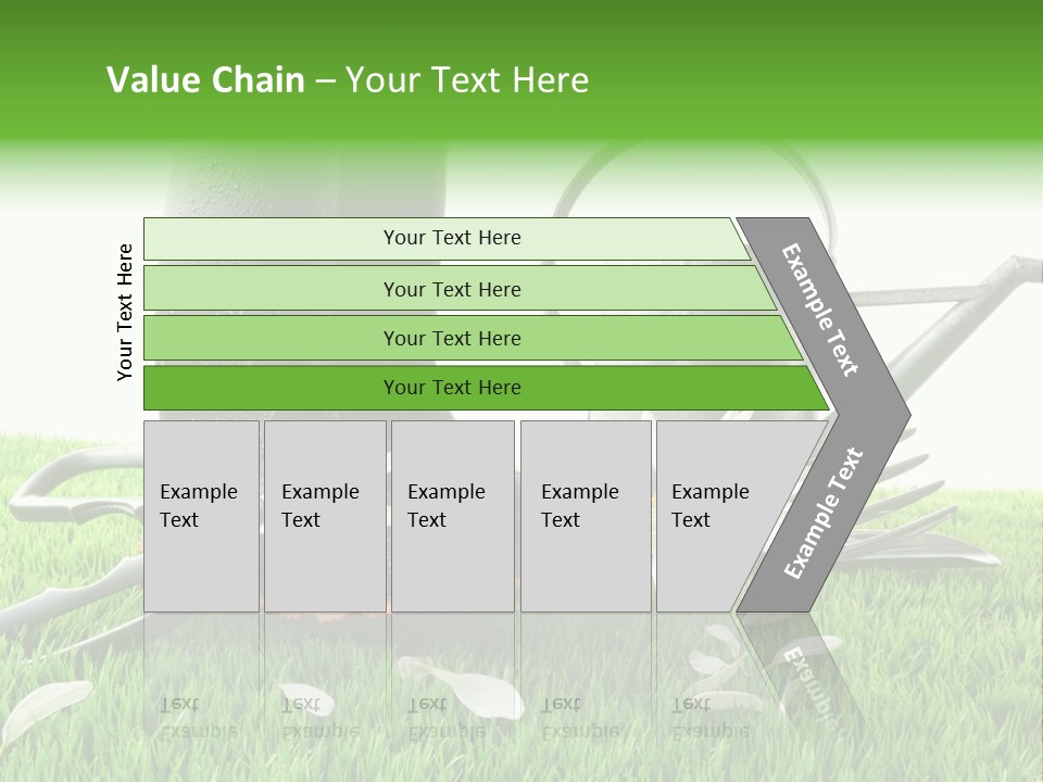 Springtime Garden Foliage PowerPoint Template