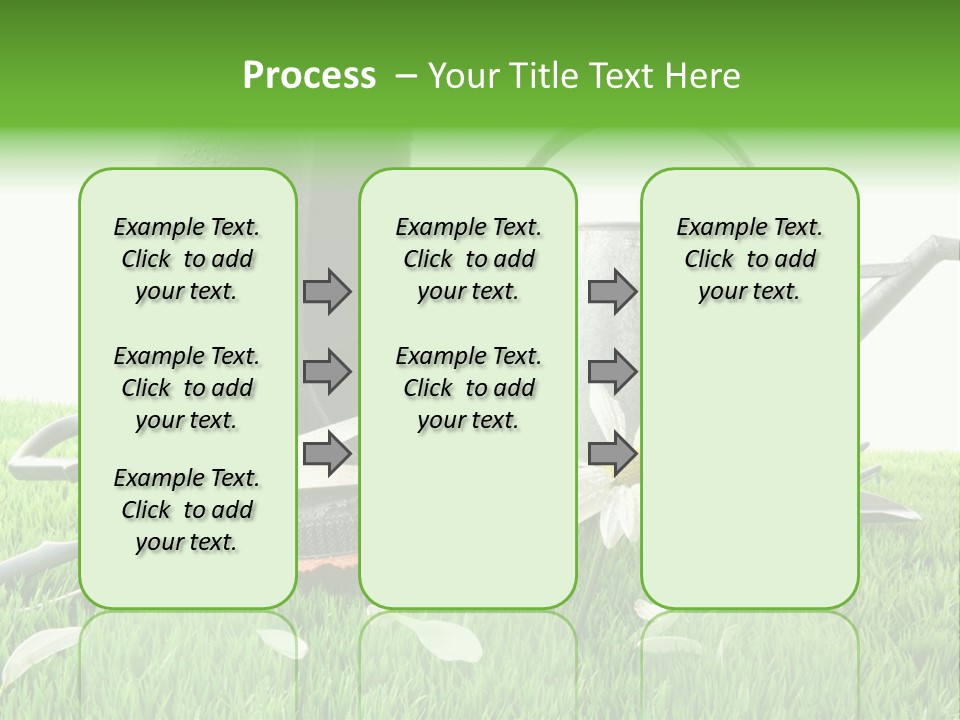 Springtime Garden Foliage PowerPoint Template
