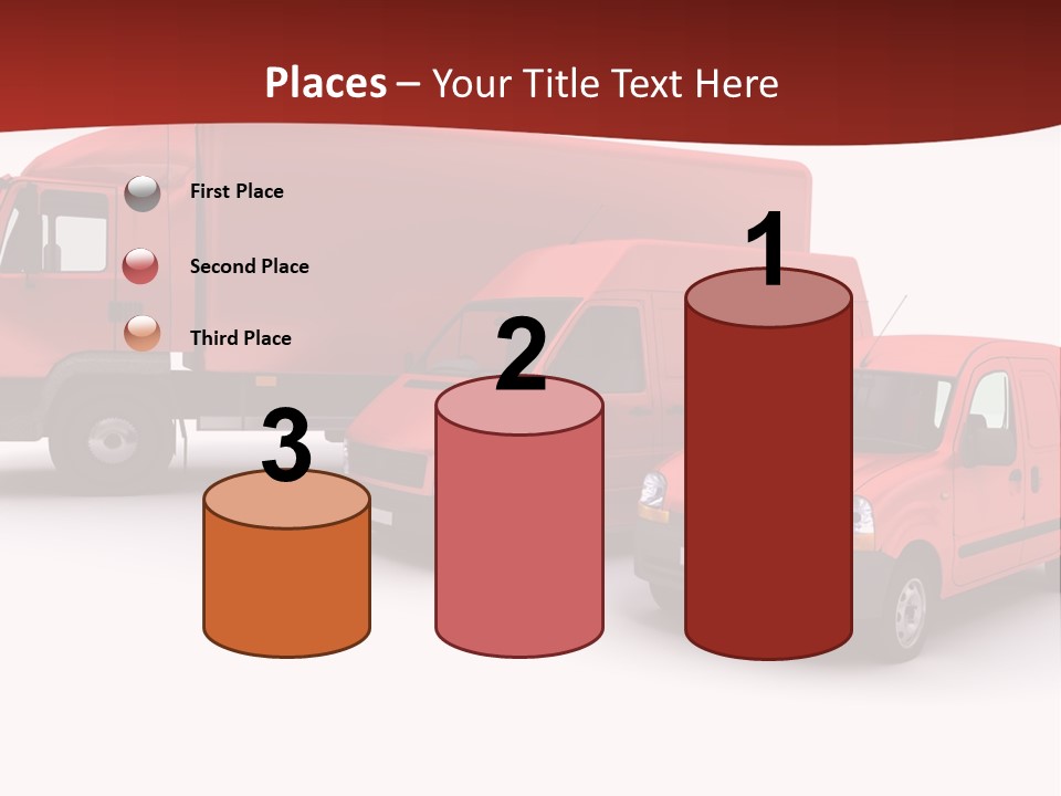 Shipping Express Transporter PowerPoint Template