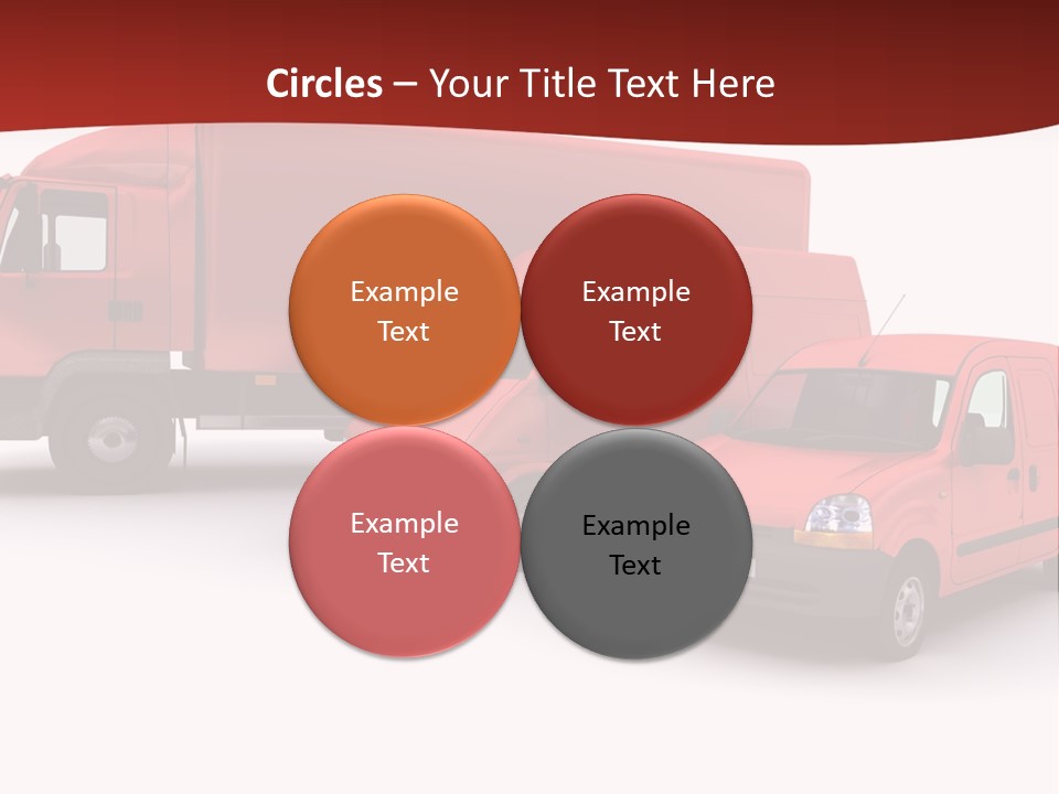 Shipping Express Transporter PowerPoint Template