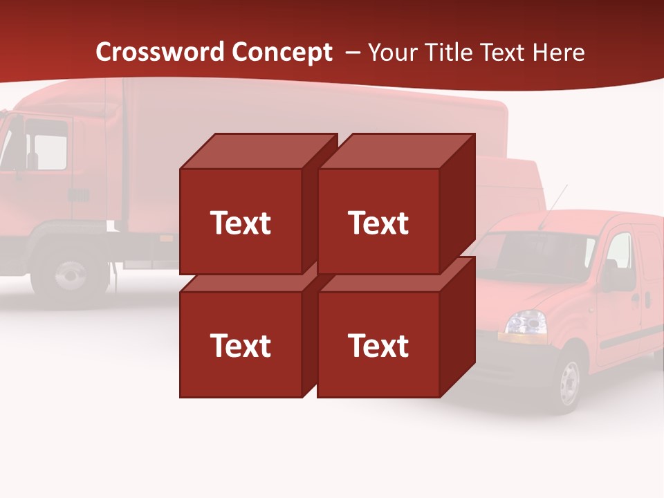 Shipping Express Transporter PowerPoint Template