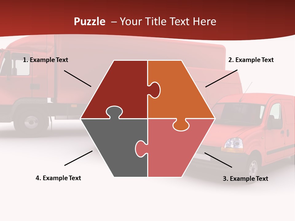 Shipping Express Transporter PowerPoint Template
