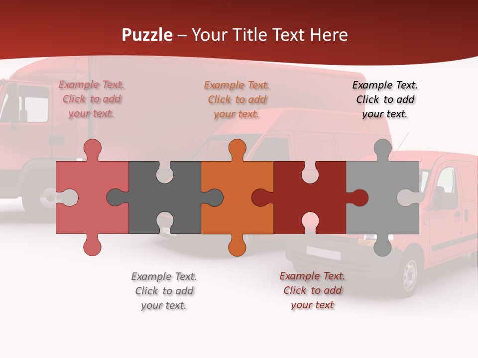 Shipping Express Transporter PowerPoint Template