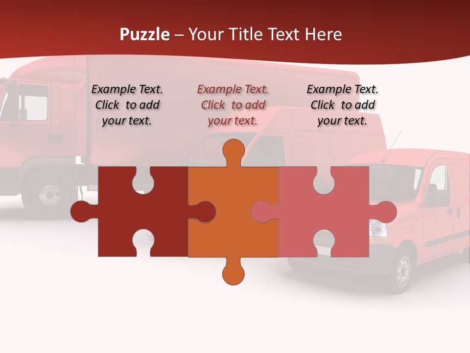 Shipping Express Transporter PowerPoint Template