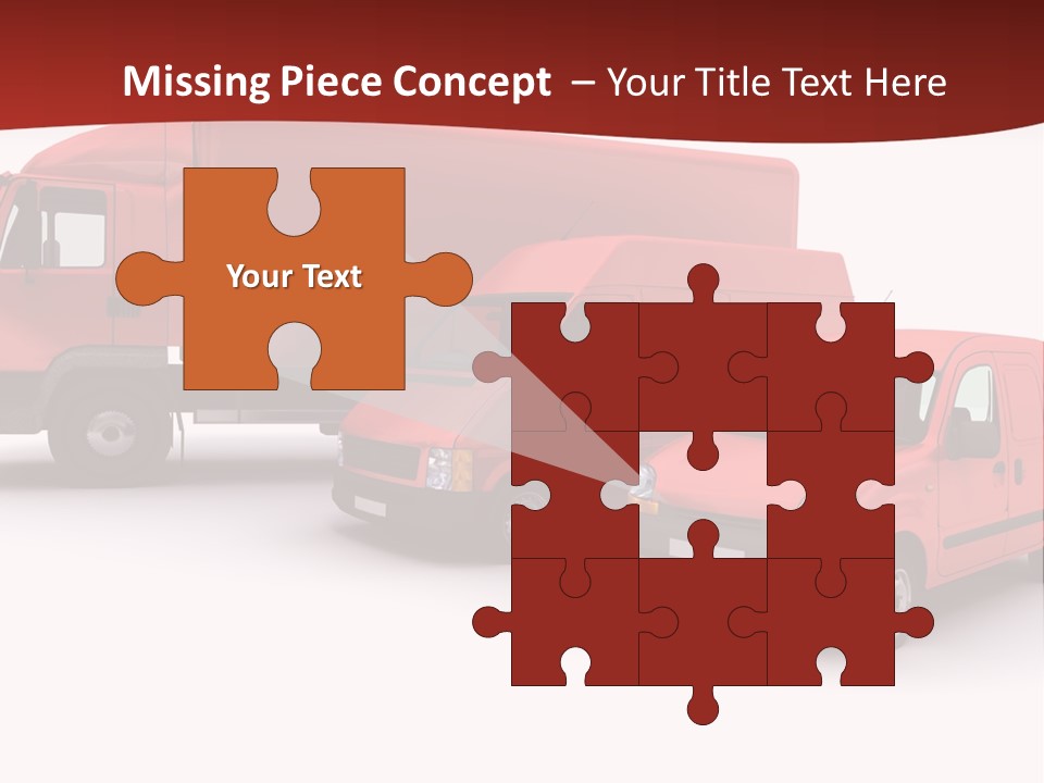 Shipping Express Transporter PowerPoint Template