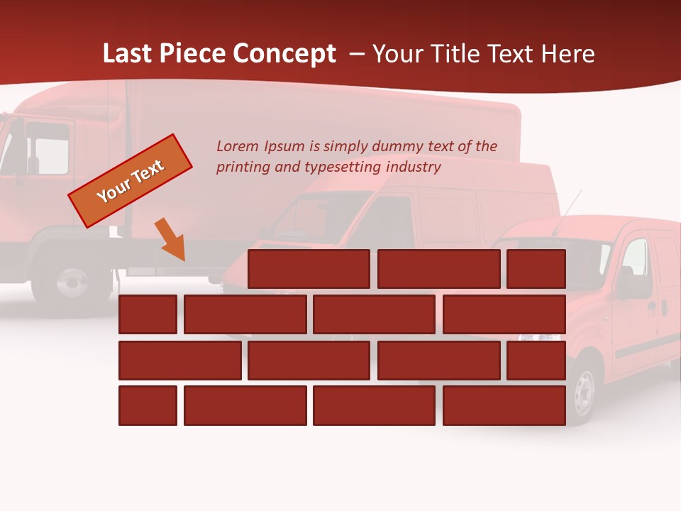 Shipping Express Transporter PowerPoint Template