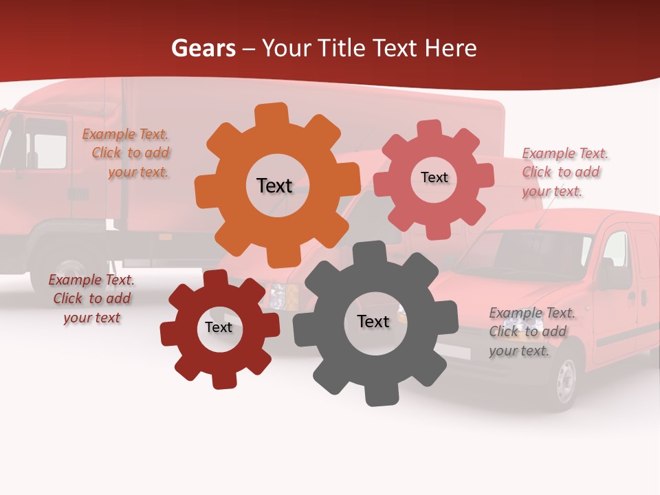 Shipping Express Transporter PowerPoint Template