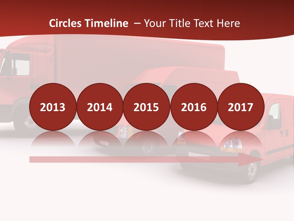 Shipping Express Transporter PowerPoint Template