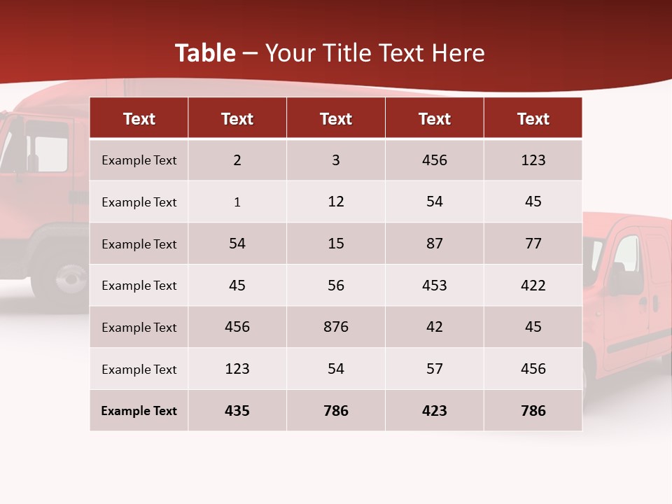 Shipping Express Transporter PowerPoint Template