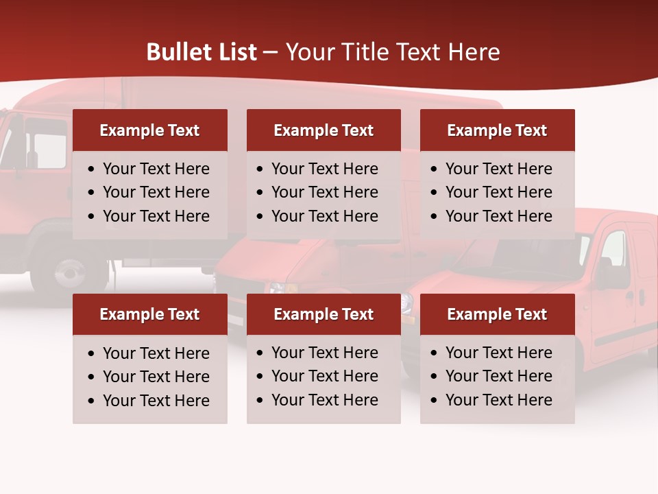 Shipping Express Transporter PowerPoint Template