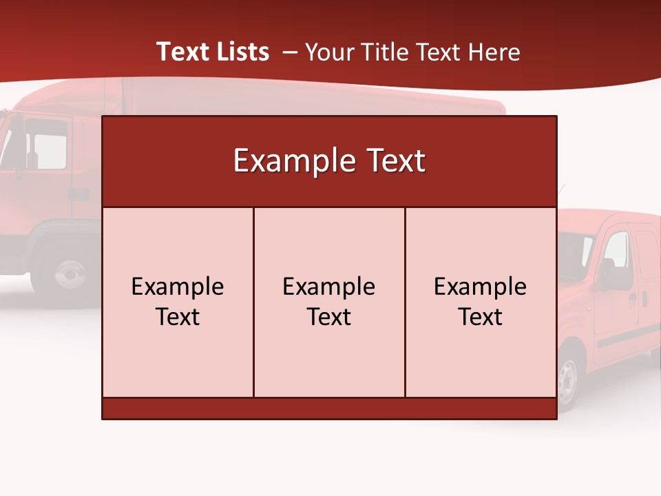 Shipping Express Transporter PowerPoint Template