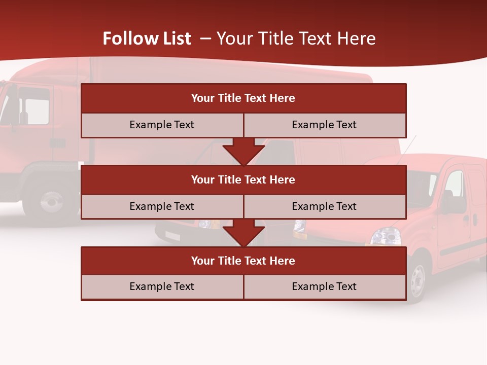 Shipping Express Transporter PowerPoint Template