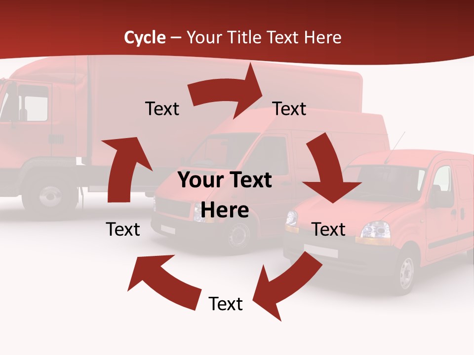 Shipping Express Transporter PowerPoint Template