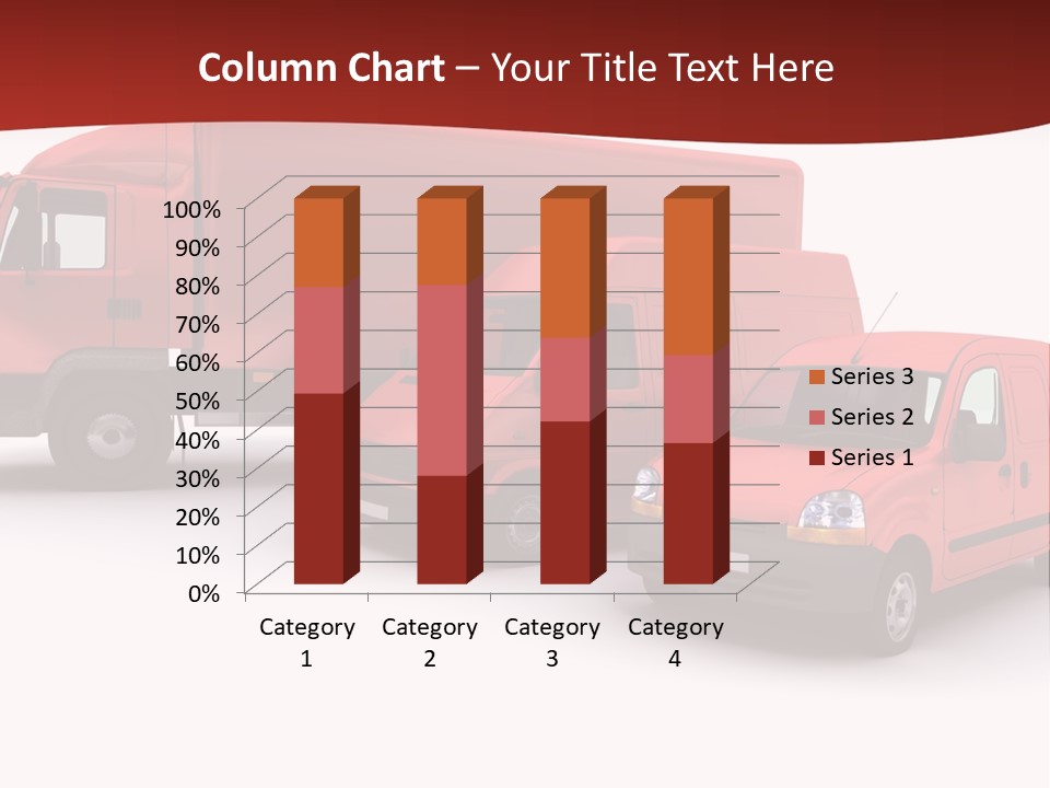 Shipping Express Transporter PowerPoint Template
