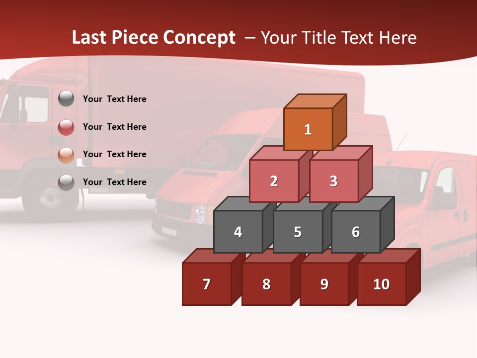 Shipping Express Transporter PowerPoint Template