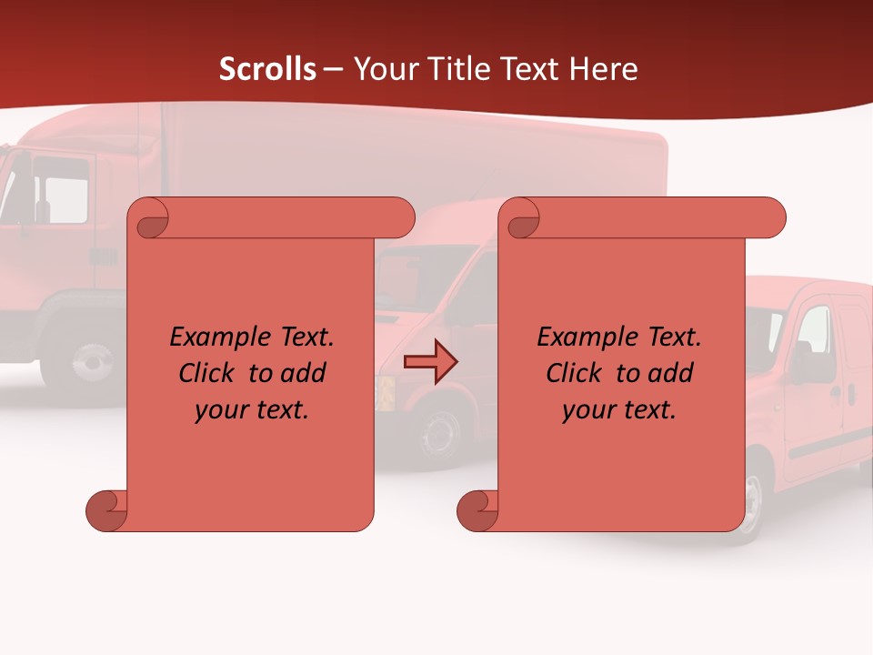 Shipping Express Transporter PowerPoint Template