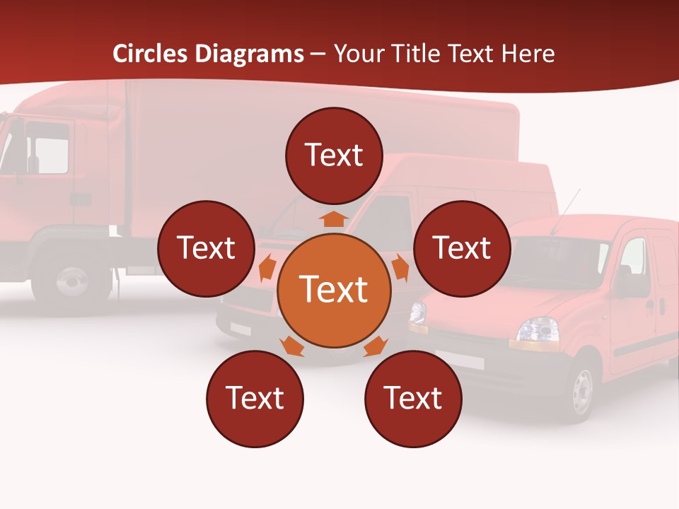 Shipping Express Transporter PowerPoint Template