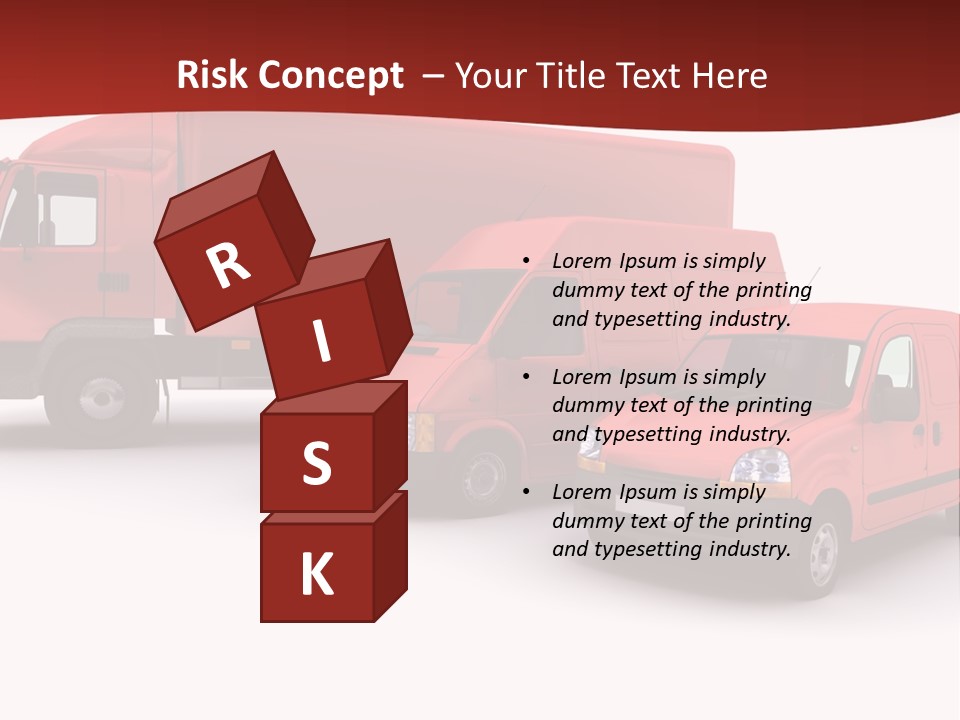 Shipping Express Transporter PowerPoint Template