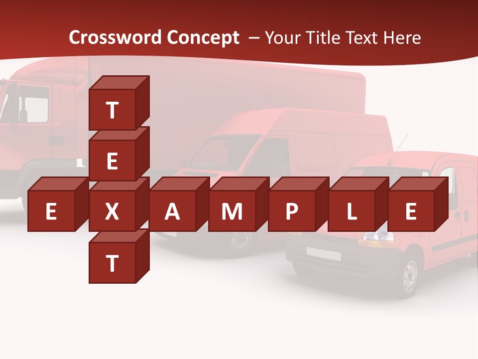 Shipping Express Transporter PowerPoint Template