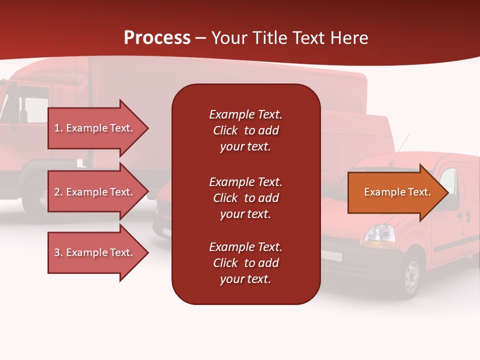 Shipping Express Transporter PowerPoint Template