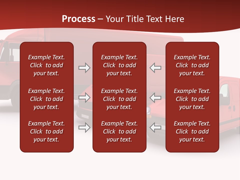 Shipping Express Transporter PowerPoint Template
