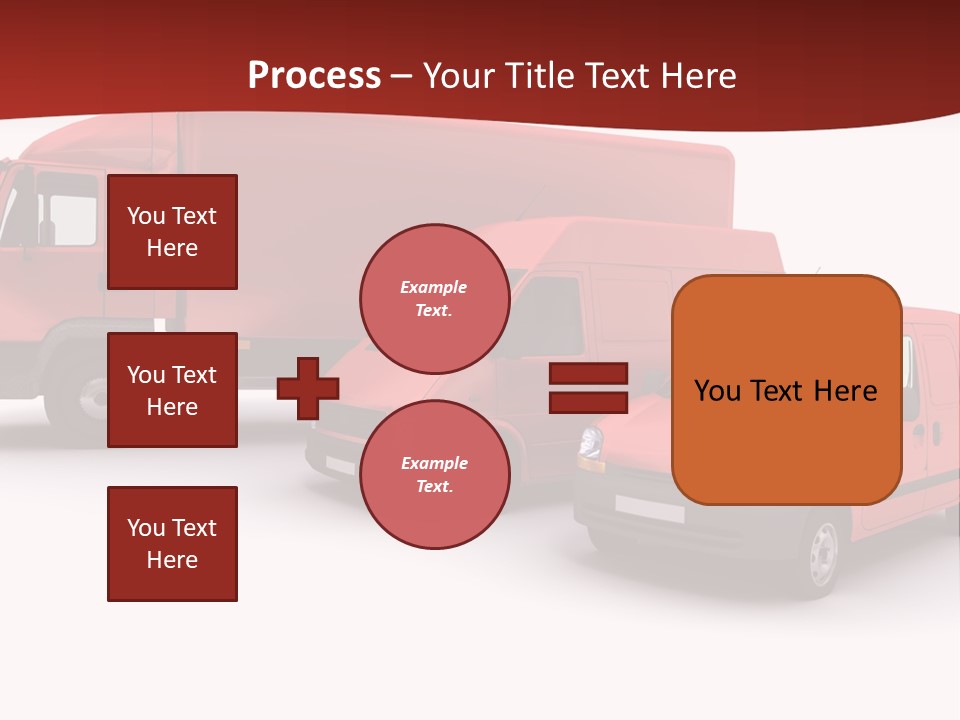 Shipping Express Transporter PowerPoint Template