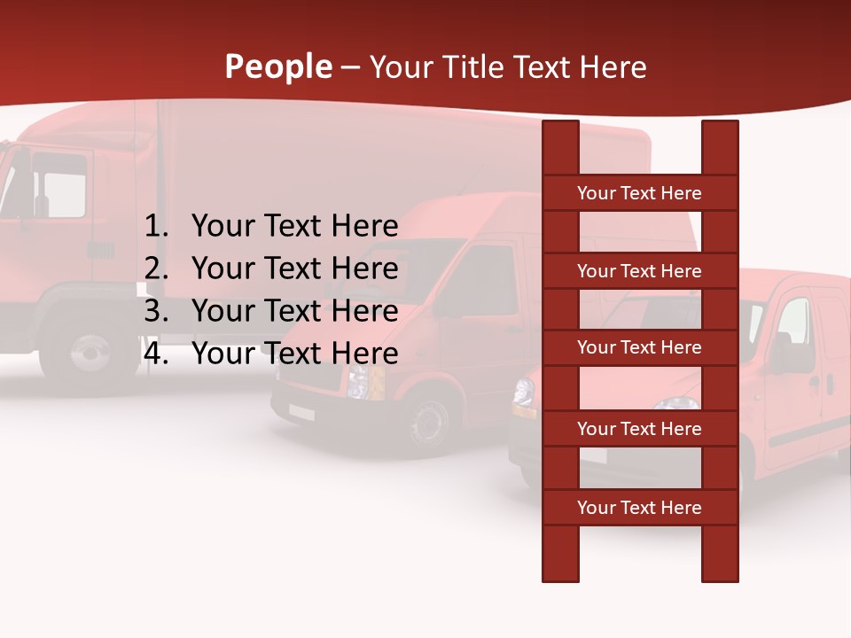 Shipping Express Transporter PowerPoint Template