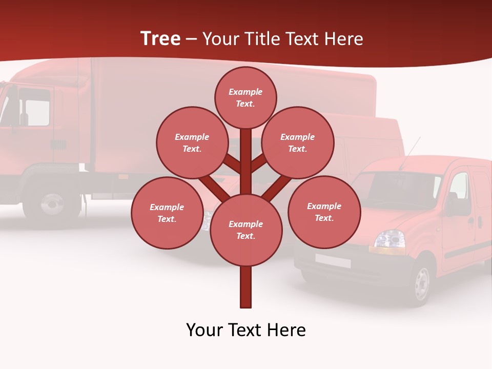 Shipping Express Transporter PowerPoint Template