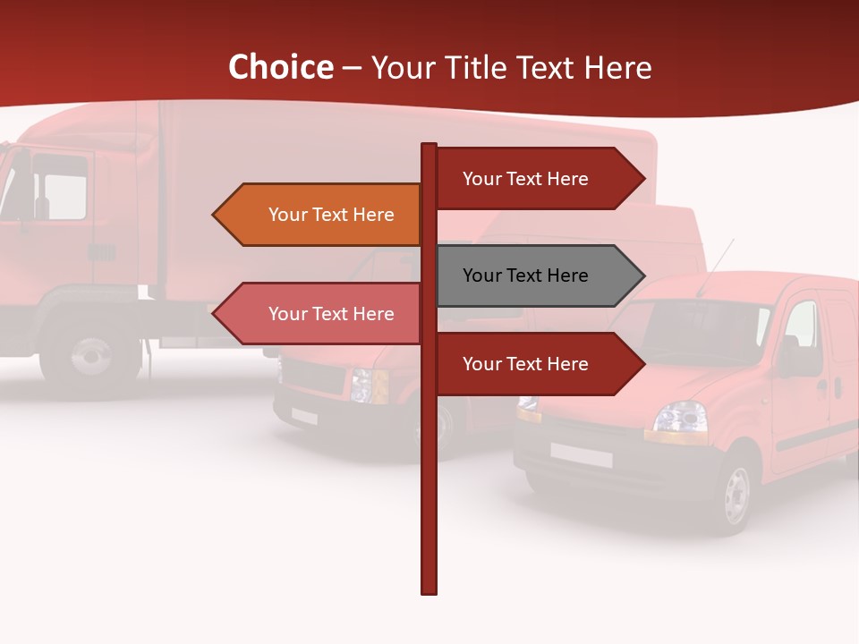 Shipping Express Transporter PowerPoint Template
