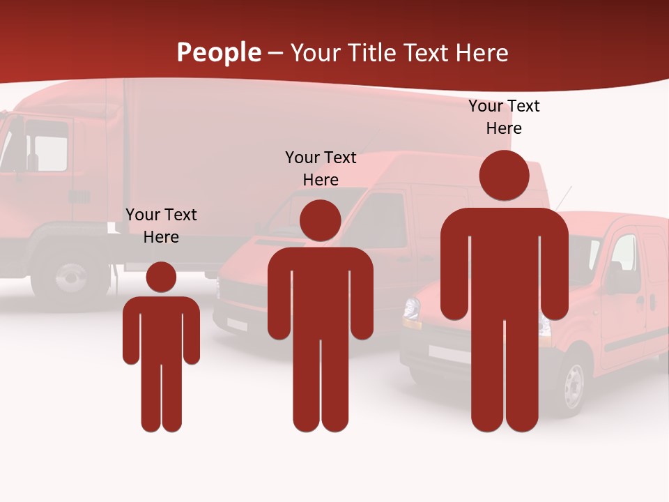 Shipping Express Transporter PowerPoint Template