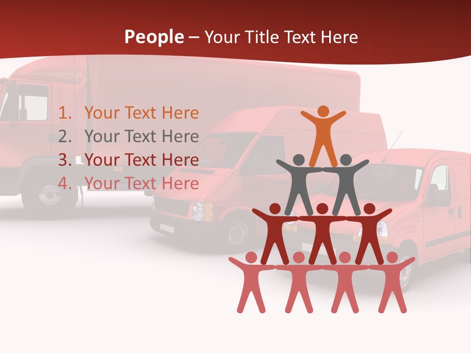 Shipping Express Transporter PowerPoint Template