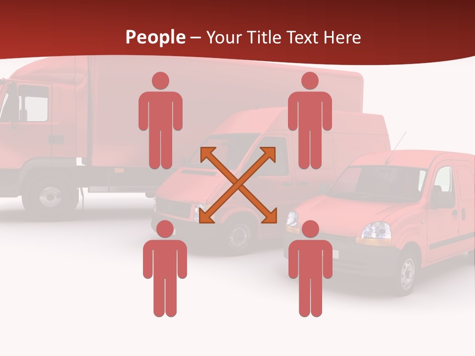 Shipping Express Transporter PowerPoint Template