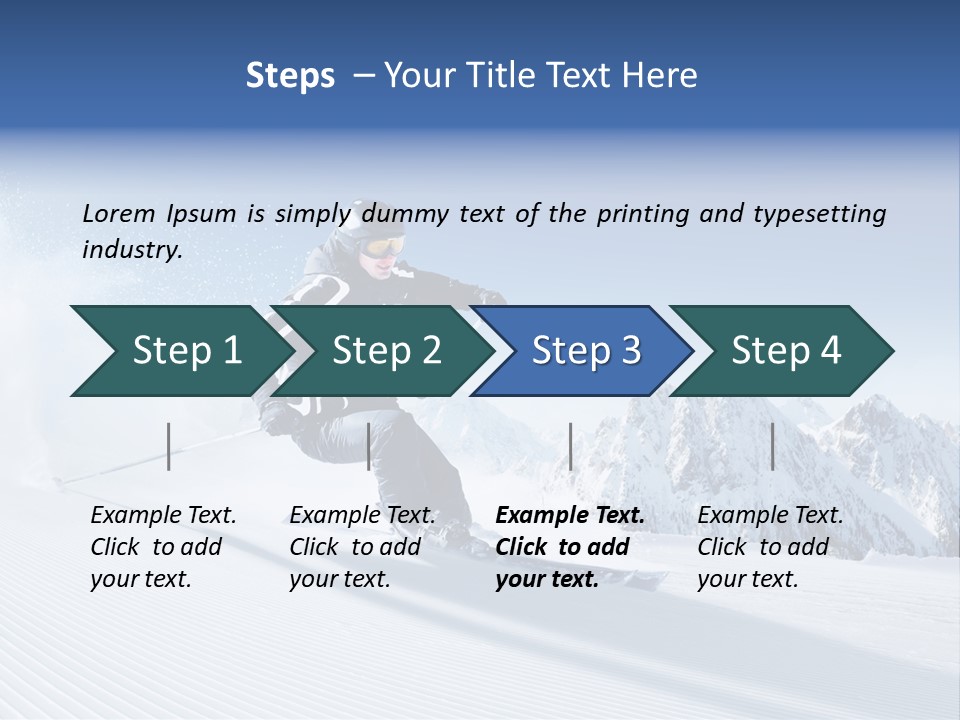 Jump Play Clothing PowerPoint Template