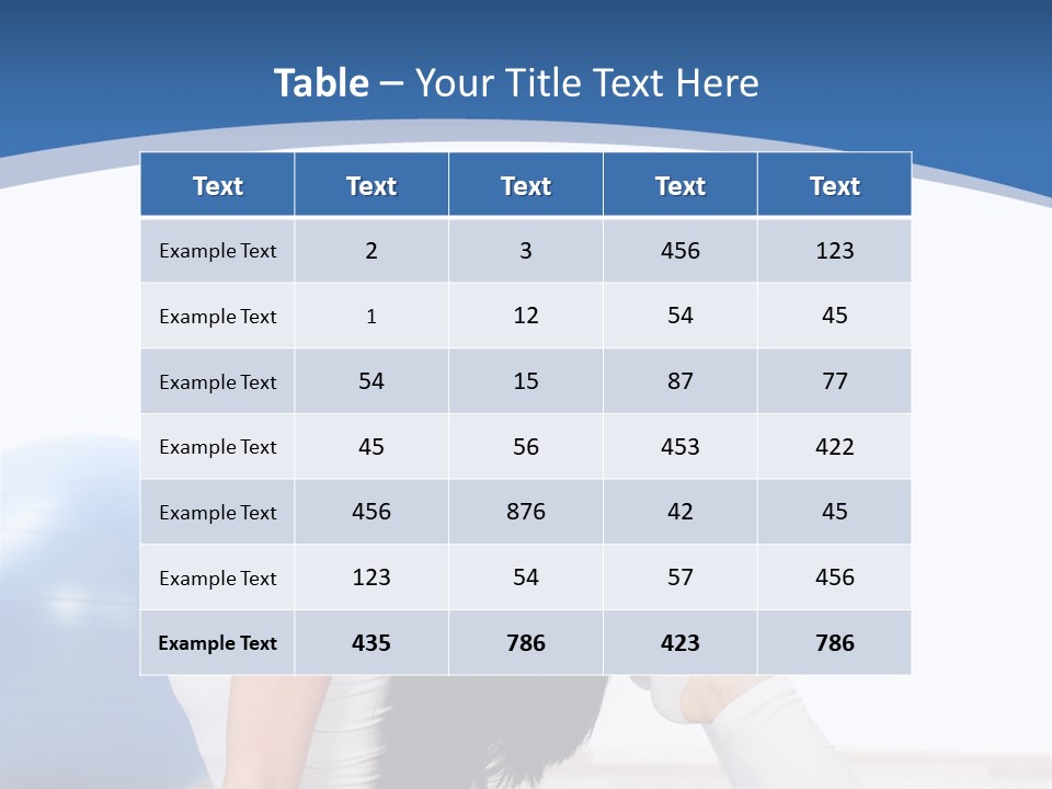 Health Physical Athlete PowerPoint Template
