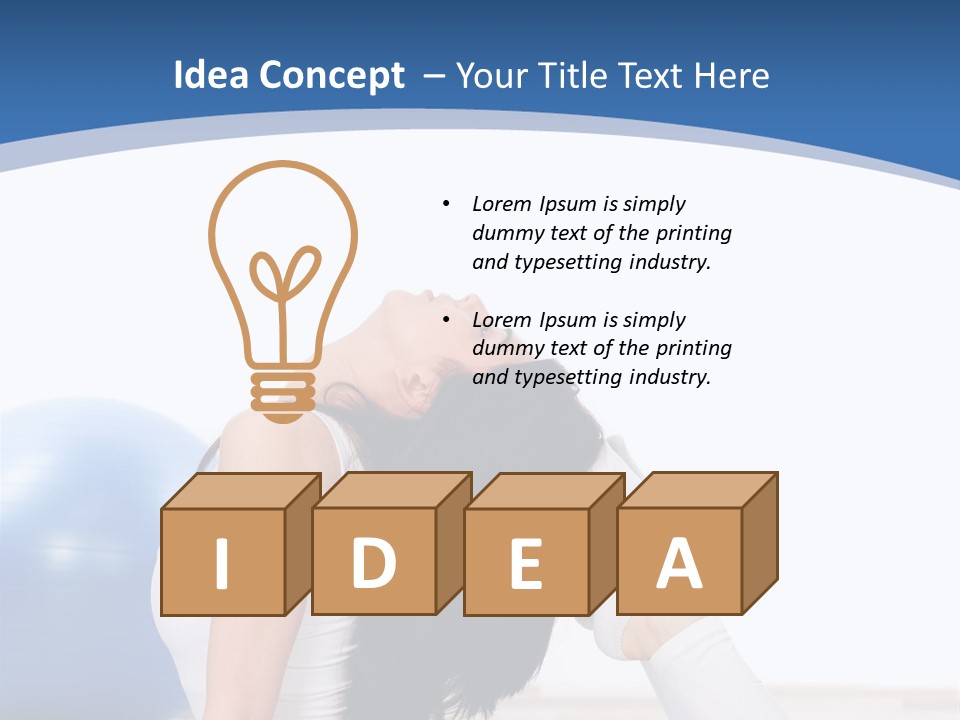 Health Physical Athlete PowerPoint Template