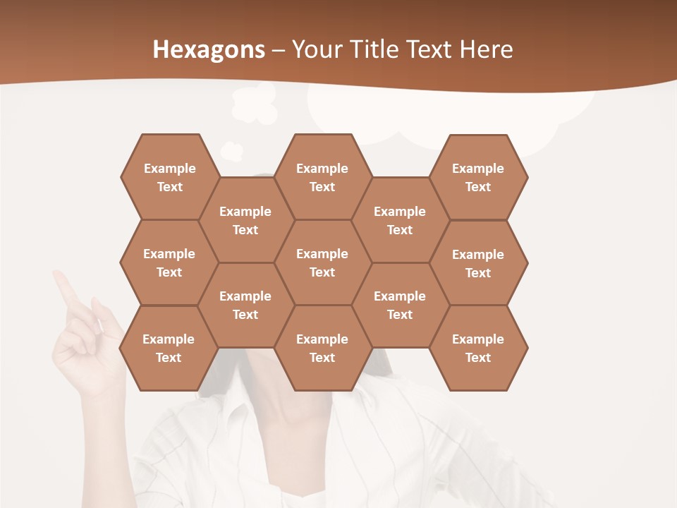 Girl Smiling Creative PowerPoint Template